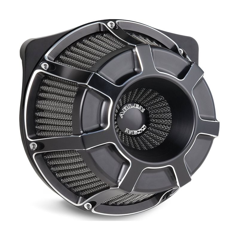 Luftfiltersats Arlen Ness 18-919 Beveled CC svart Softail 18-24