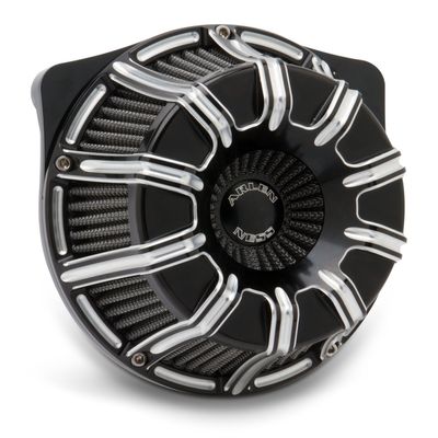 Luftfiltersats Arlen Ness 10-GAUGE CC svart Softail 18-24