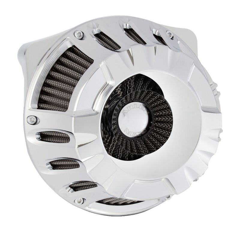 Luftfiltersats Arlen Ness 18-930 Deep Cut krom XL Sportster 91-22