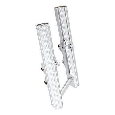 Framgaffel Arlen Ness 10-Gauge dubbel krom FLT/Touring 14-16