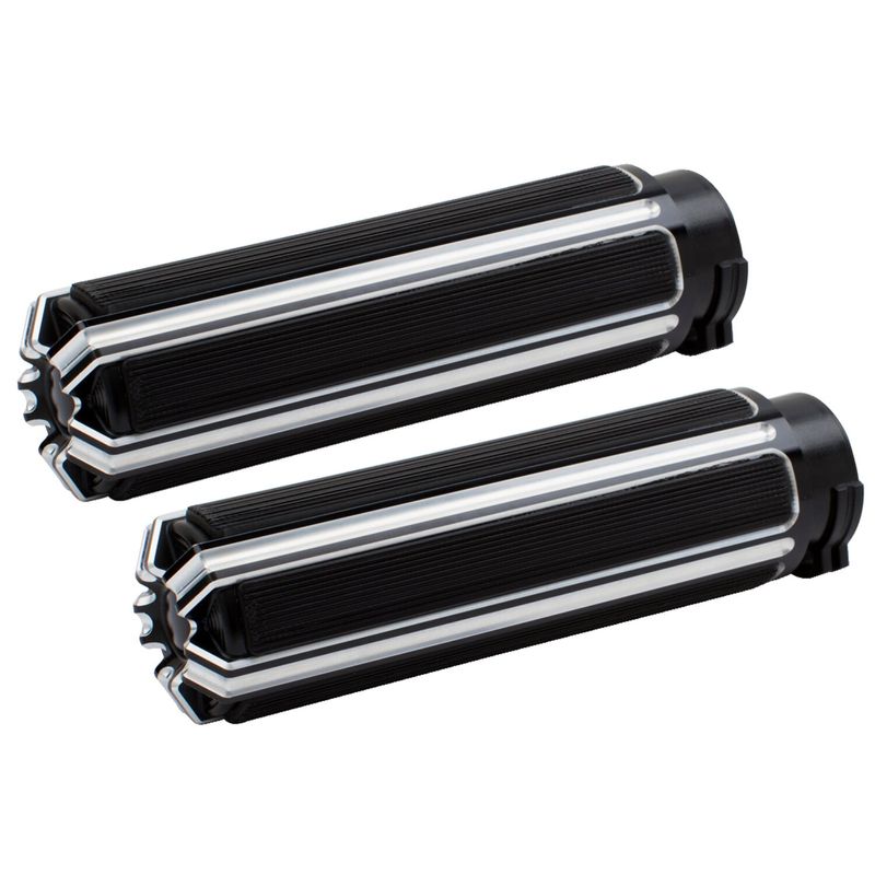 Handtag Arlen Ness Fusion 10-Gauge billet svart 08-25
