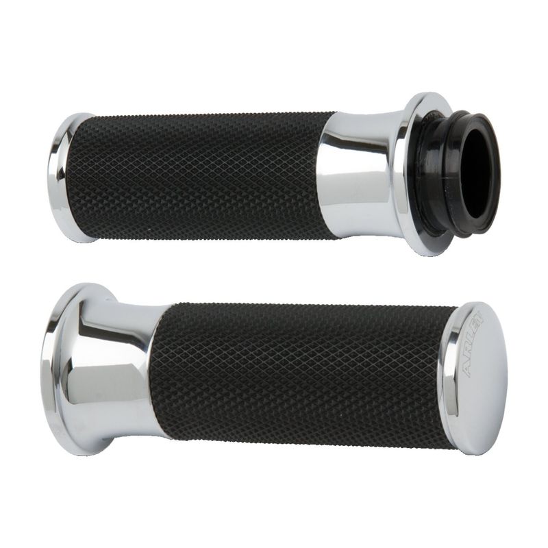 Handtag Arlen Ness Fusion billet slät 08-25 krom