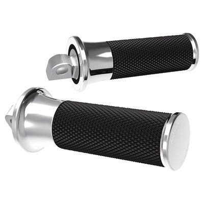 Fotpinnar Arlen Ness Fusion slät krom