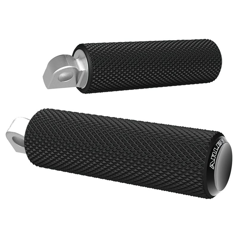 Fotpinnar Arlen Ness Fusion räfflad svart