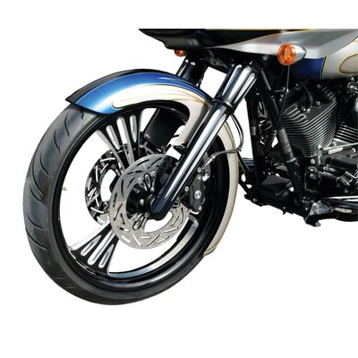 Framgaffel Arlen Ness dubbel svart FLT/Touring 08-13