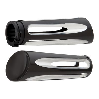 Handtag styre Arlen Ness Deep billet svart 74-22