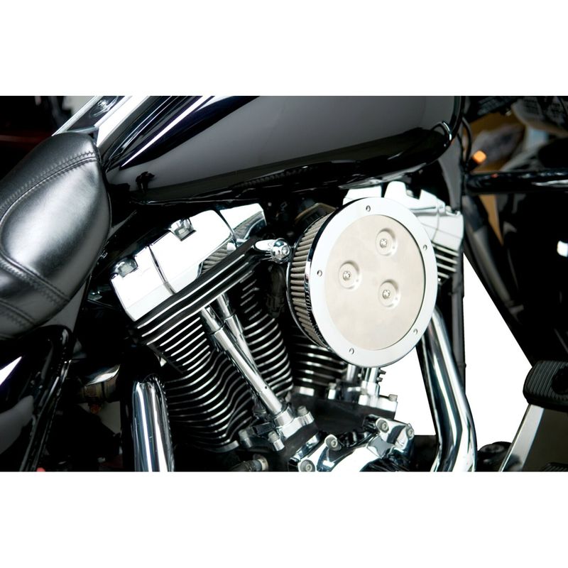 Luftfiltersats Arlen Ness 50-371 1 Derby Sucker krom Twin Cam 99-17