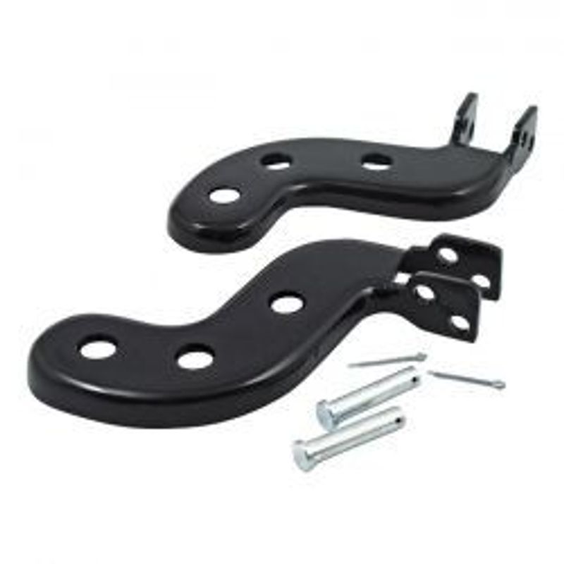 Fäste fotpinne MCS svart Big Twin 36-64