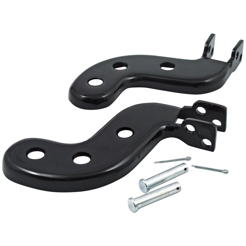 Fäste fotpinne MCS svart Big Twin 36-64