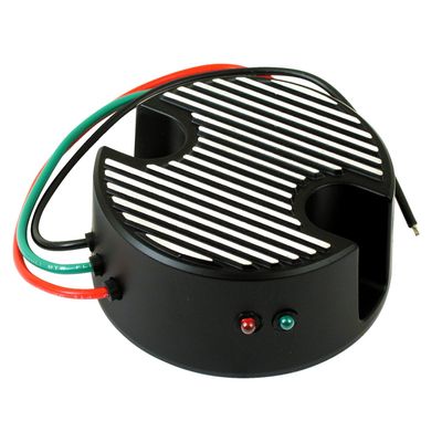 Spänningsregulator Transpo Solid-State 12 V svart Big Twin 65-69