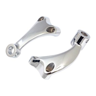 Fotpinne MCS XL Sportster krom XL883C/1200C 04-20