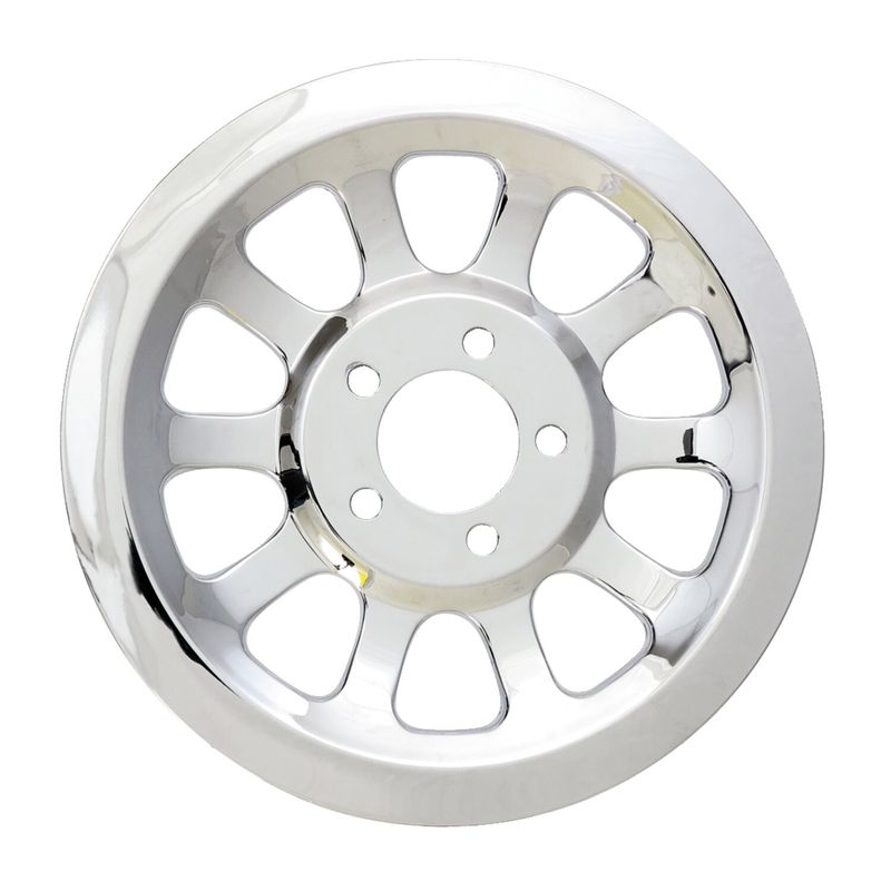 Kåpa remskiva MCS holes 66t krom Softail 07-26