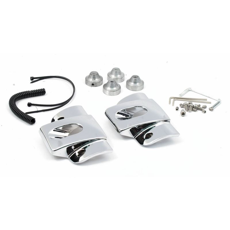 Kåpa MCS slät krom Twin Cam 99-17