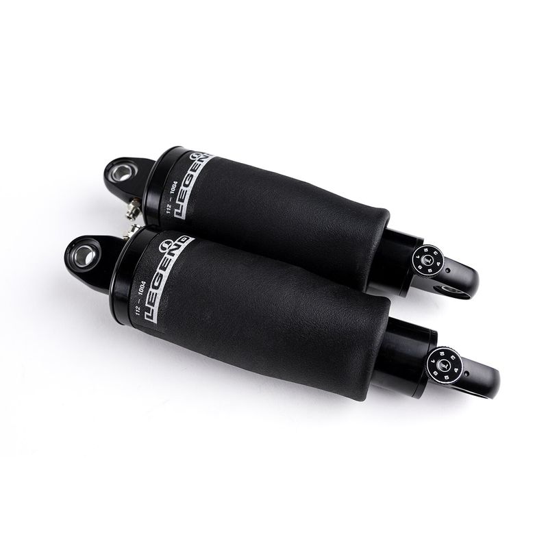 Luftfjädring Legend Air Suspension Air-A 13" svart FLTR Road Glides 15-23