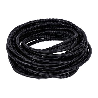 Kabelskydd MCS PVC delat 3/8" (9,53 mm) 50 fot svart