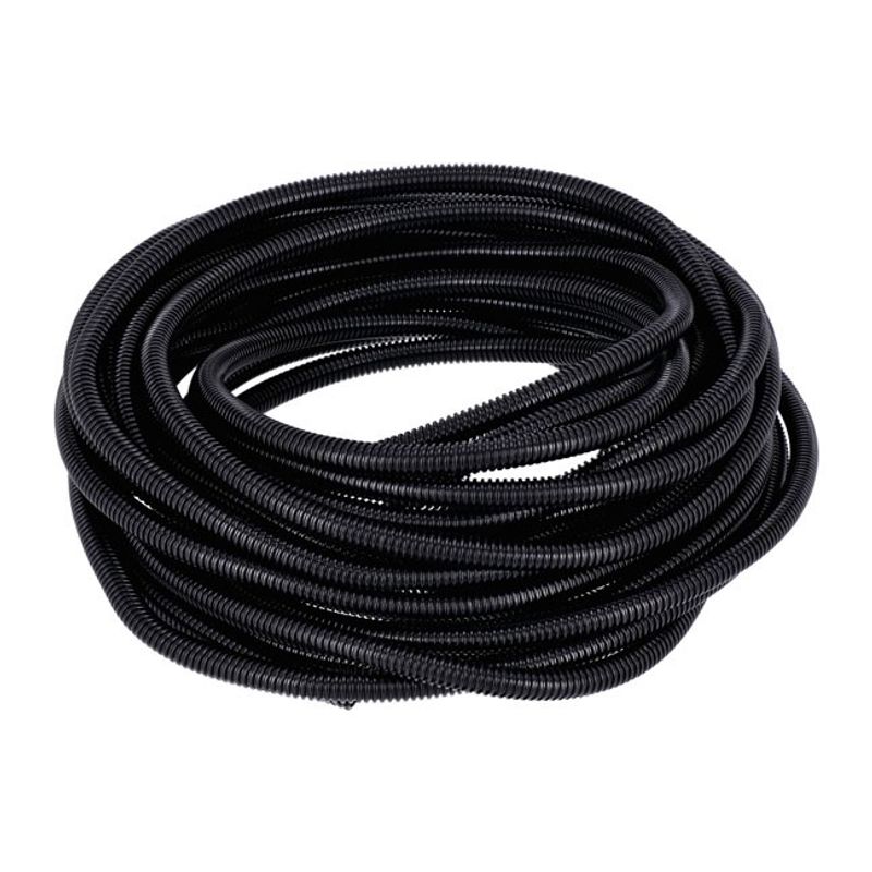 Kabelskydd MCS PVC delat 3/8" (9,53 mm) 50 fot svart