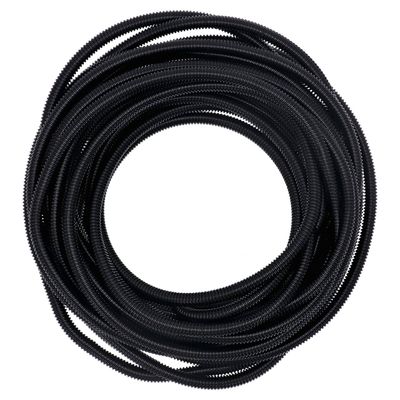 Kabelskydd MCS PVC delat 3/8" (9,53 mm) 50 fot svart