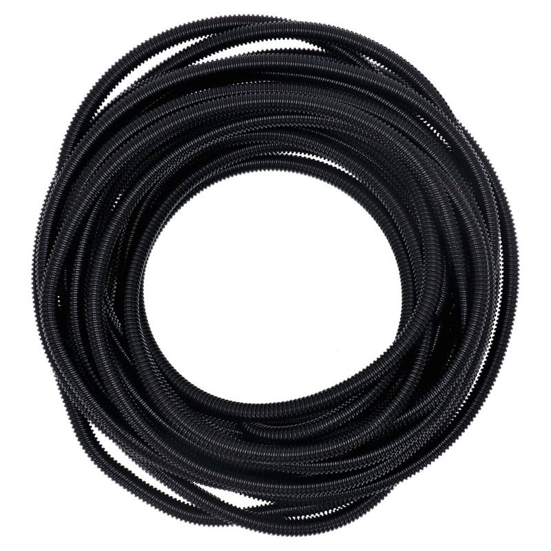 Kabelskydd MCS PVC delat 3/8" (9,53 mm) 50 fot svart