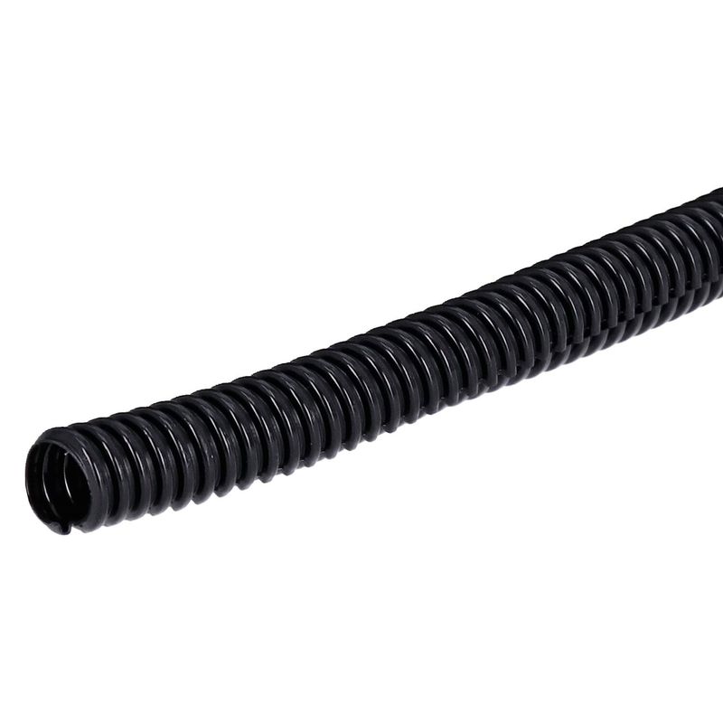 Kabelskydd MCS PVC delat 3/8" (9,53 mm) 50 fot svart