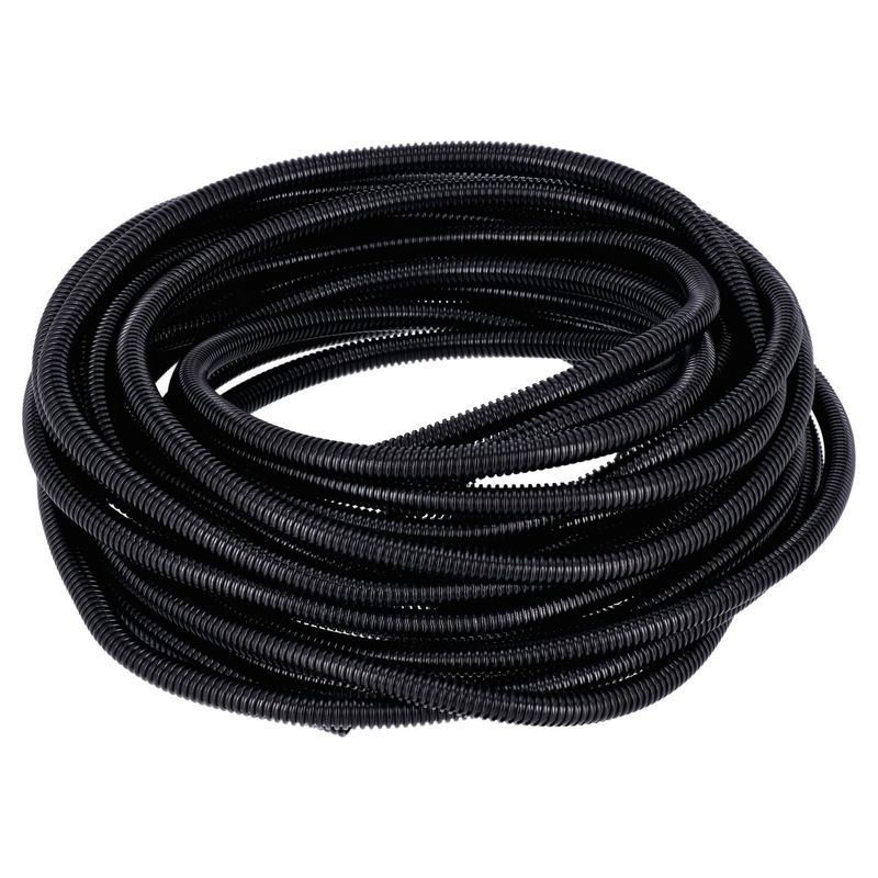 Kabelskydd MCS PVC delat 3/8" (9,53 mm) 50 fot svart