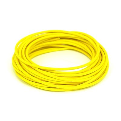 Elkabel tygklädd klassisk MCS 25 ft gul