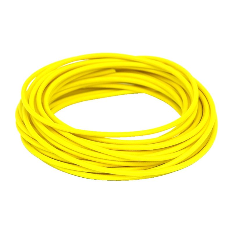 Elkabel tygklädd klassisk MCS 25 ft gul