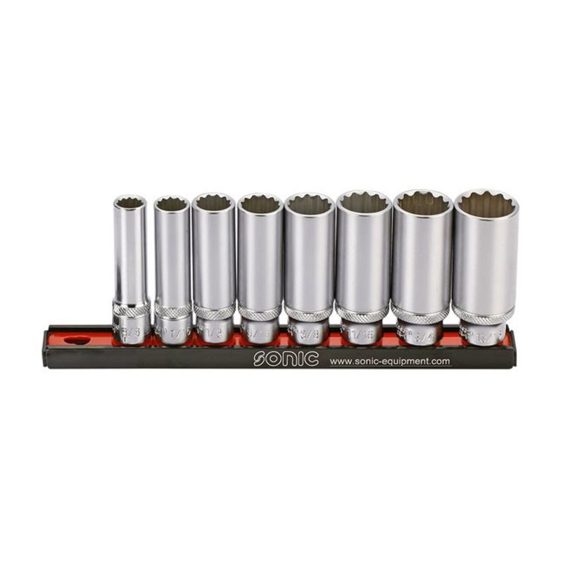 Hylsa Sonic 8 US SAE Deep 3/8" 79mm