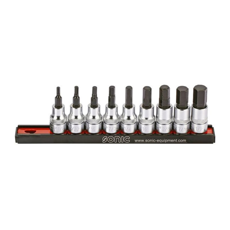 Hylsa bits Sonic 9 US SAE 3/8"