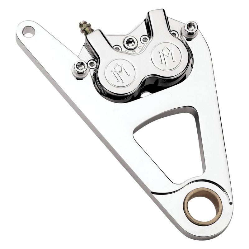 Fäste bromsok fram Performance Machine PM 4 11.5 höger krom Softail FXSTS Springers 88-99