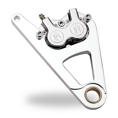 Fäste bromsok fram Performance Machine PM 4 11.5 höger krom Softail FXSTS Springers 88-99