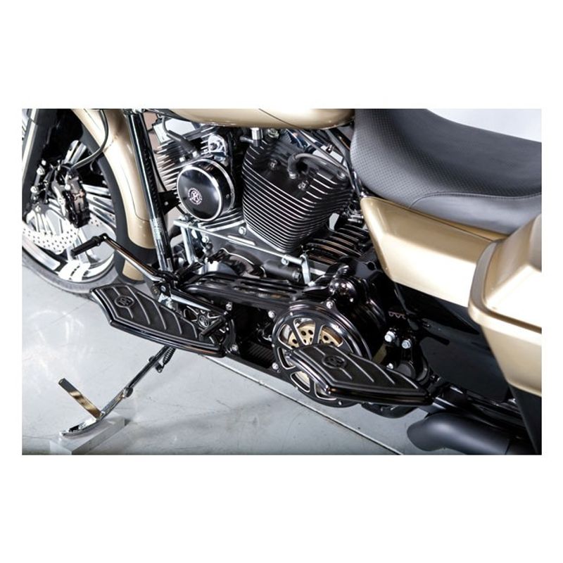Växelspak häl/tå med distans Performance Machine PM Contour Contrast Cut svart FLT/Touring 83-26