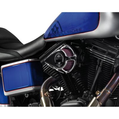 Luftfiltersats Performance Machine 0206-2114-BM PM Jet CC svart XL Sportster 91-22