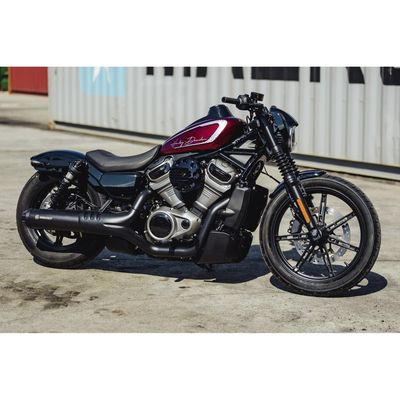 Framskärm Cult-Werk Old School RH975 Nightster RH975 22-26 blanksvart