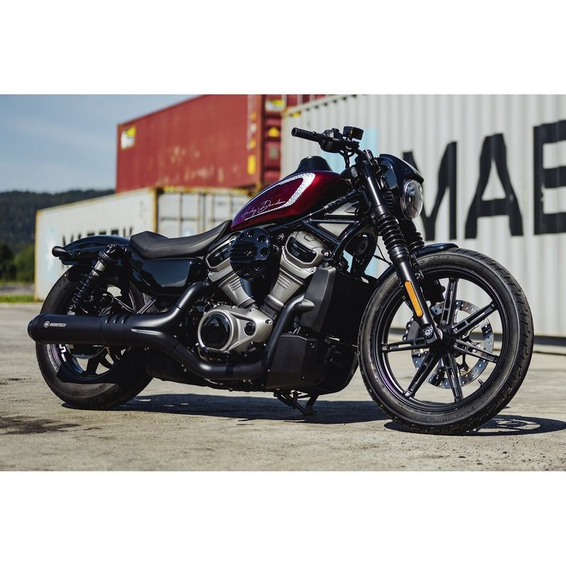 Kåpa gaffelrör Cult-Werk 6 lång svart RH975 Nightster 22-26