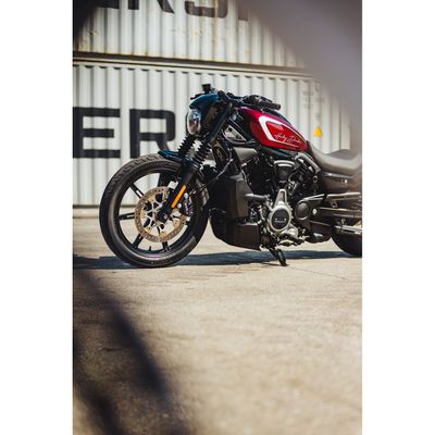 Kåpa gaffelrör Cult-Werk 6 lång svart RH975 Nightster 22-26