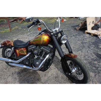 Kåpor gaffelrör EMD Bombshell 49 övre svart Dyna with 49mm fork tubes 06-17 FTC/B49/BC