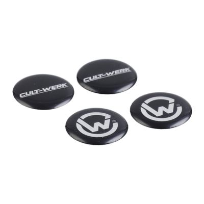 Kåpa kamaxel Cult-Werk blanksvart Indian Scout 17-24 (4-pack)