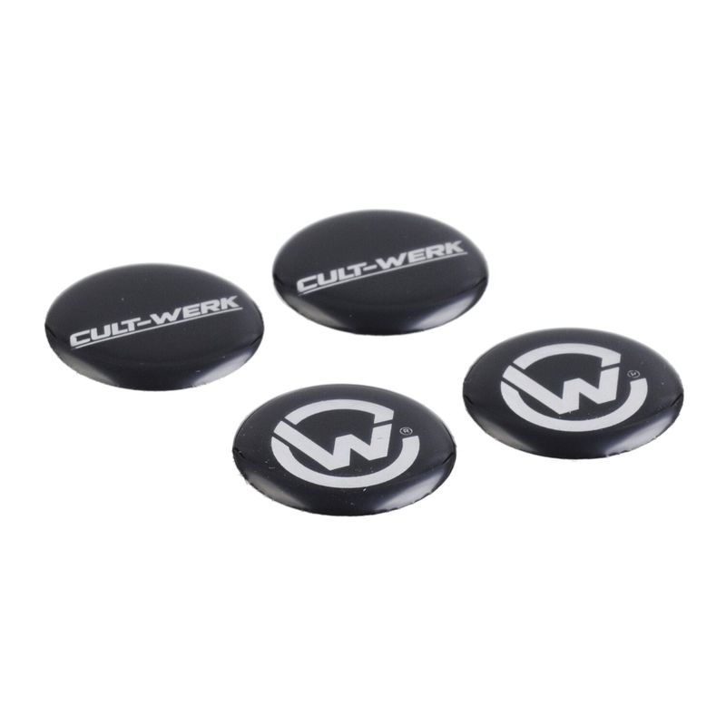Kåpa kamaxel Cult-Werk blanksvart Indian Scout 17-24 (4-pack)