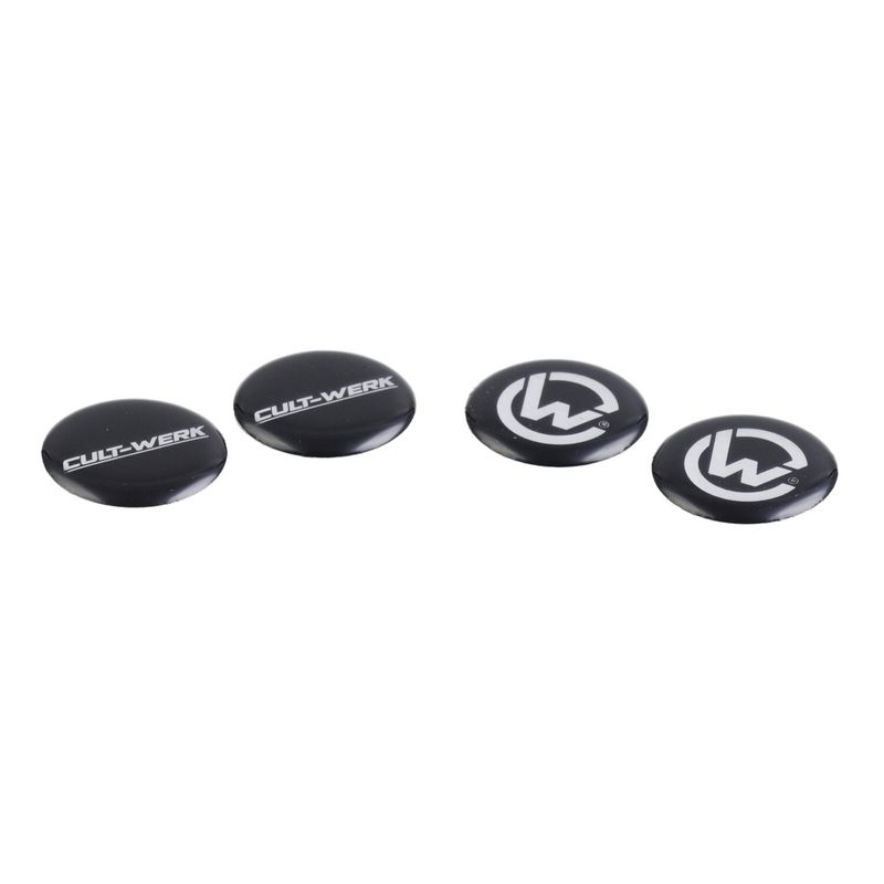Kåpa kamaxel Cult-Werk blanksvart Indian Scout 17-24 (4-pack)