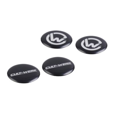 Kåpa kamaxel Cult-Werk blanksvart Indian Scout 17-24 (4-pack)