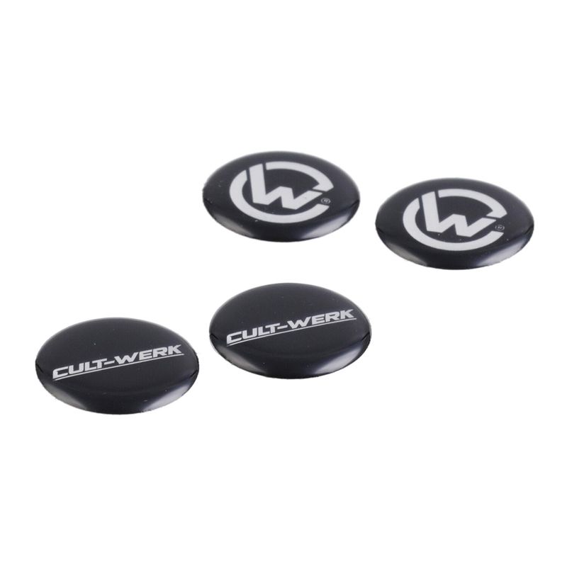 Kåpa kamaxel Cult-Werk blanksvart Indian Scout 17-24 (4-pack)