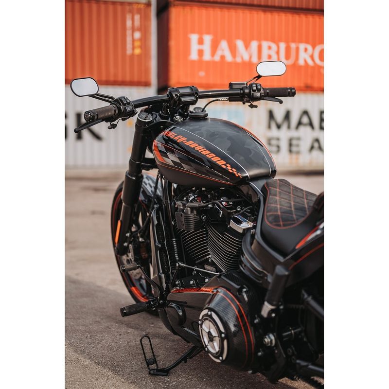 Skruvar styrklammer Cult-Werk svart FXBR/FXBRS Breakout 18-25