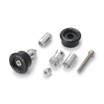 Adapter styrändsspegel Daytona 7/8" 22 mm svart universal