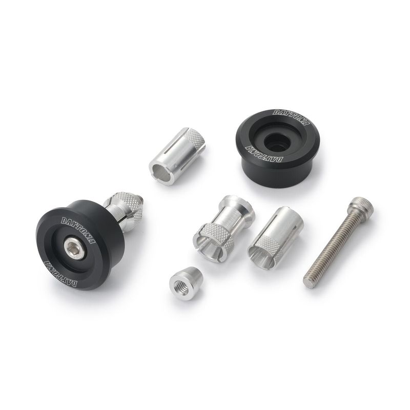 Adapter styrändsspegel Daytona 7/8" 22 mm svart universal