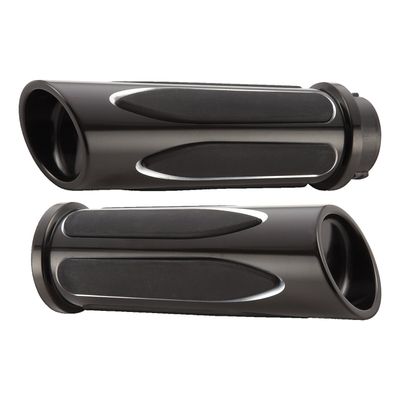 Handtag Arlen Ness Deep Comfort billet svart 74-22