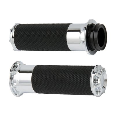 Handtag Arlen Ness Fusion Beveled billet krom 74-22