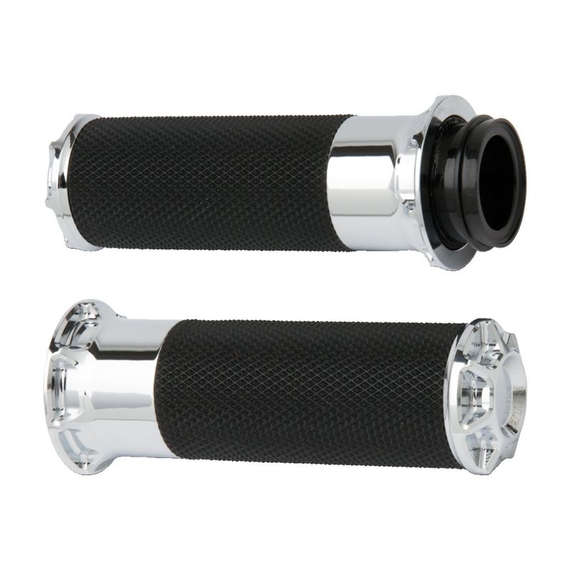 Handtag Arlen Ness Fusion Beveled billet krom 74-22