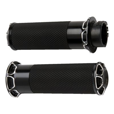 Handtag Arlen Ness Fusion billet svart 74-21
