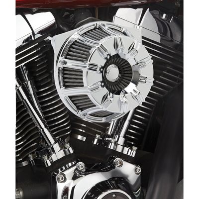 Luftfiltersats Arlen Ness 10-GAUGE krom XL Sportster 91-22