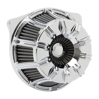 Luftfiltersats Arlen Ness 10-GAUGE krom CV carb Twin Cam 99-06 m.fl.